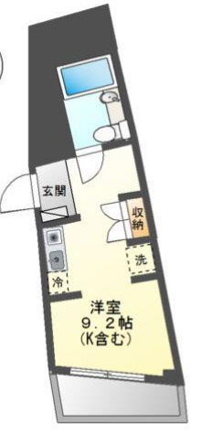 セリーヌ池尻大橋　角部屋　ネット0　駅近　ペット相談の間取り