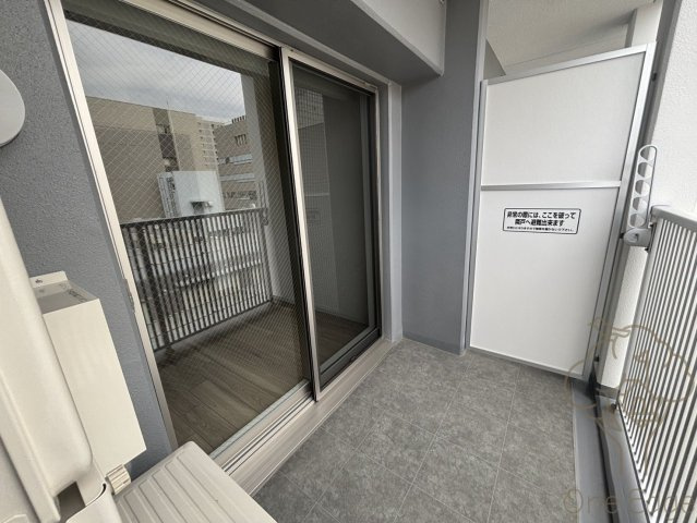 アーバネックス大阪天満宮Iのバルコニー