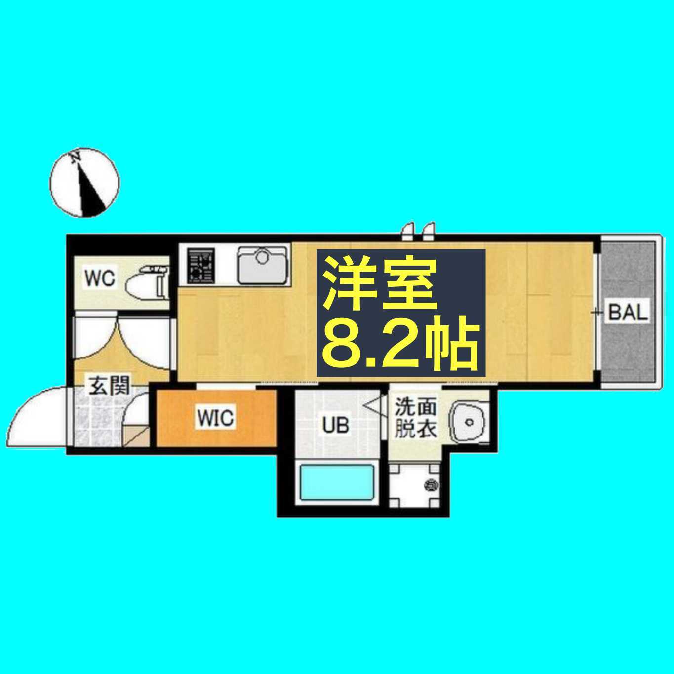 Grandtic　Lanaの間取り