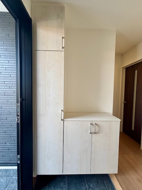 大刀洗町大字山隈  3期  2号棟の収納|シューズボックスも大容量♪