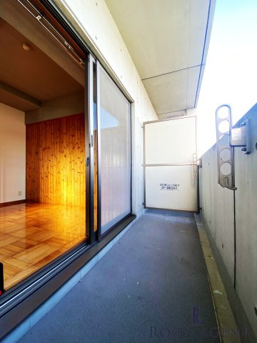 M’s　House 1のバルコニー