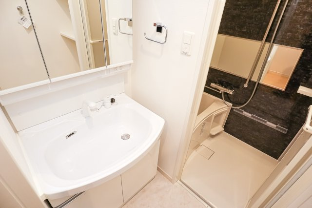 サヴォイレトワールセレステ　4階の洗面所|別号室のものになります。現状優先。