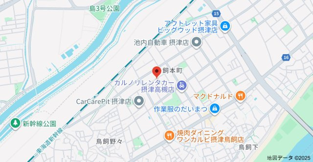 LaLuceの地図