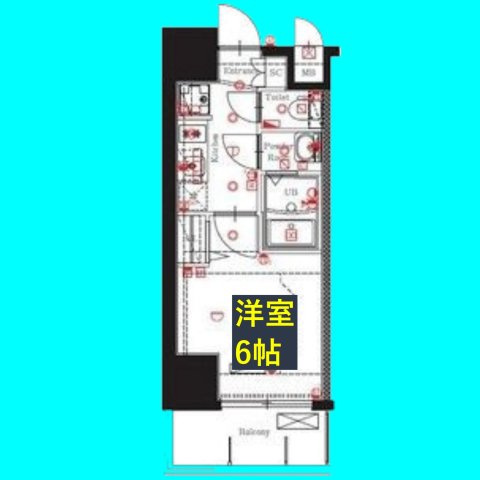 MAXIV名古屋の間取り