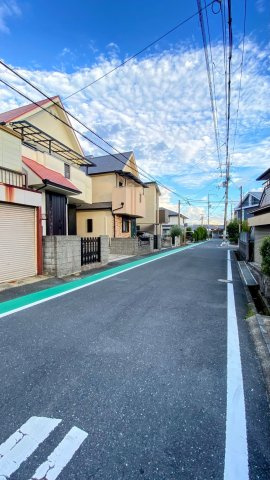 荻野5丁目の前面道路含む現地写真|前面道路