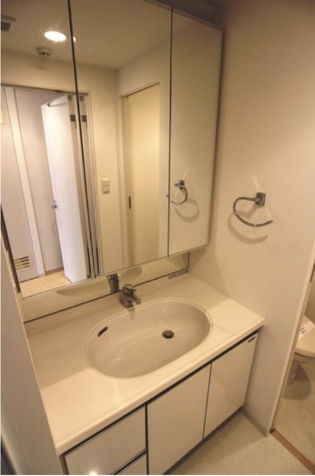 コンフォリア用賀　礼金0　ペット相談　角部屋　宅配BOXの洗面所