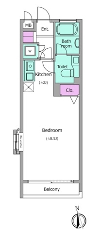 新品家具付きマンション方南1(KaGood東京)