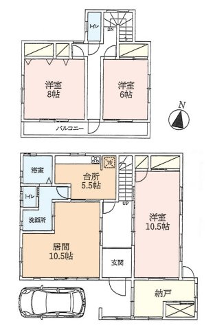 川越市大字下広谷の中古一戸建
