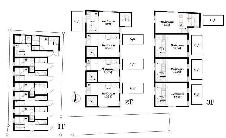 ＣＵＢＥ（キューブ）の間取り