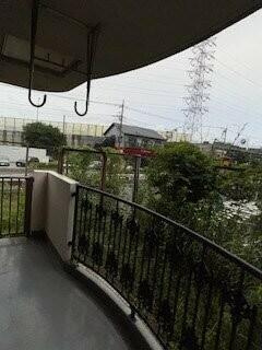リブェールヒルズ早渕のバルコニー
