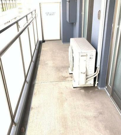 プランドール堂島のバルコニー