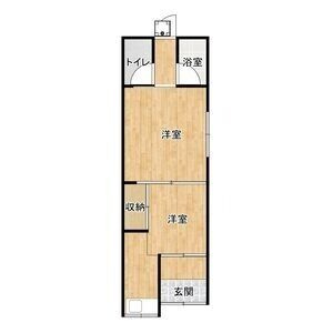 本町アパートの間取り