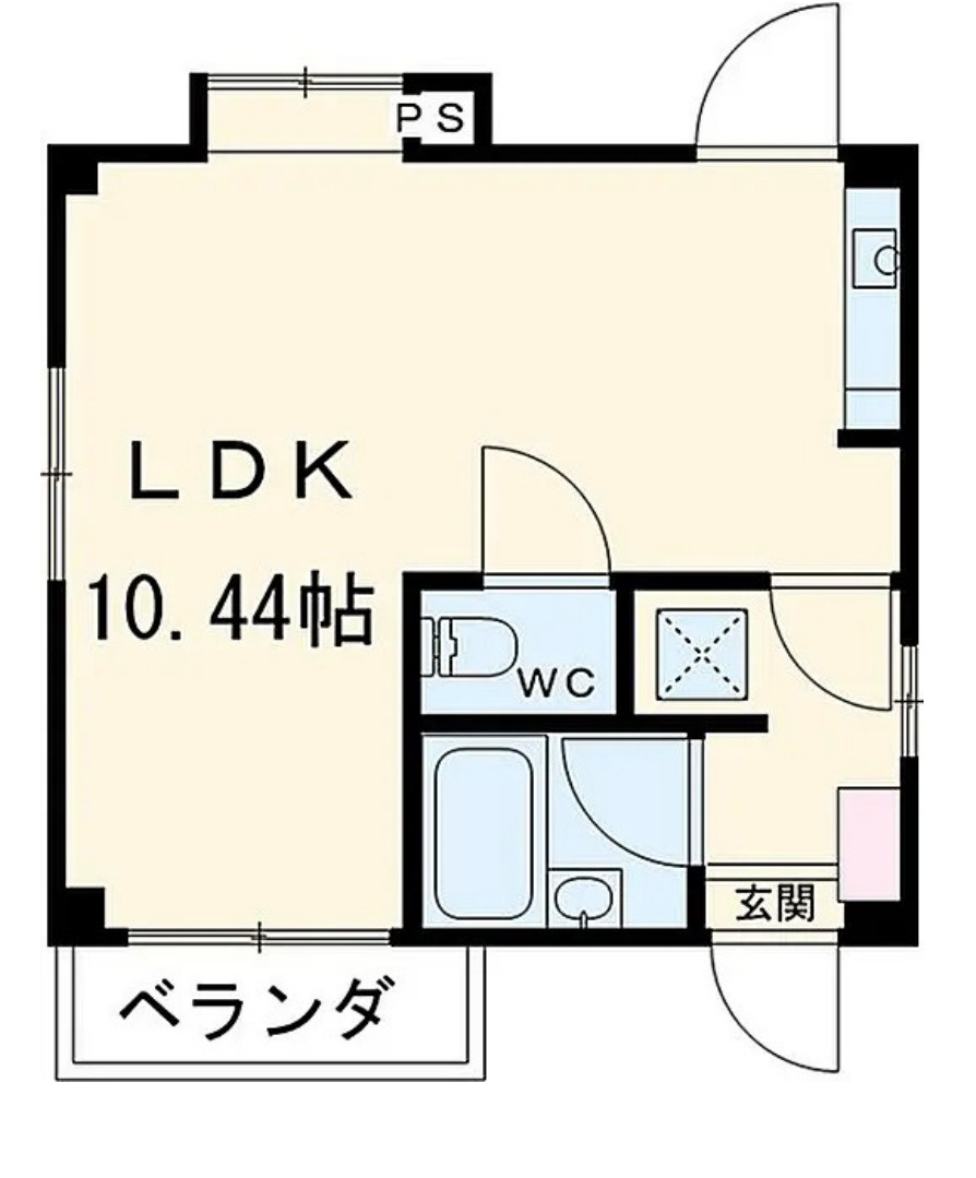 【愛知県】名古屋市瑞穂区　1棟売りマンションの間取り