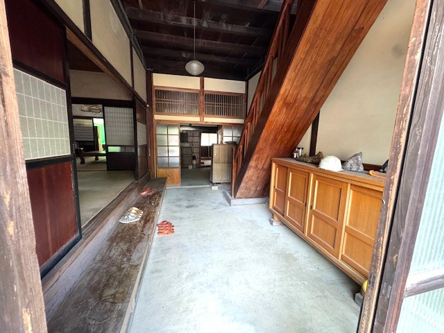 新温泉町井土の玄関