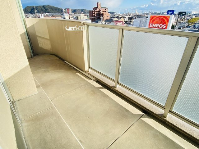 ルピナス南大路のバルコニー