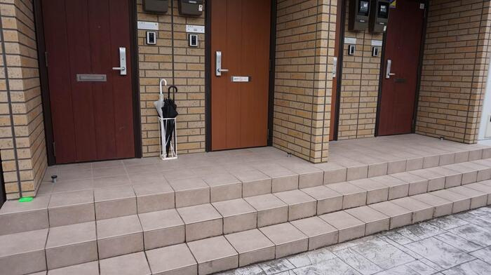 エスポワールＹＶのエントランス