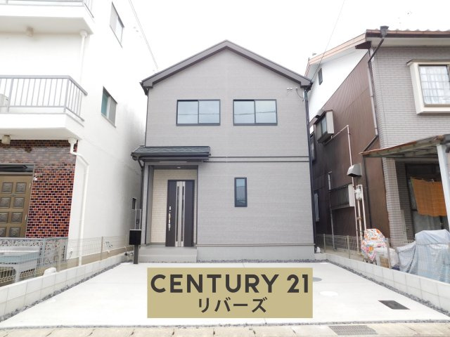 北名古屋市熊之庄山の前の新築一戸建の外観|◇限定１棟◇　　いつでも見学出来ます♪（お問合せ当日、平日、水曜、夜間でもＯＫ）　駐車並列２台ＯＫ！　広々ＬＤＫ１９．２５帖♪　保育園、小・中学校、公園など子育てに便利な立地！