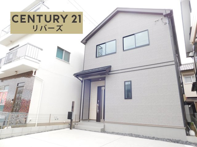 北名古屋市熊之庄山の前の新築一戸建の外観|◇限定１棟◇　　新価格！！いつでも見学出来ます♪（お問合せ当日、平日、水曜、夜間でもＯＫ）　駐車並列２台ＯＫ！　広々ＬＤＫ１９．２５帖♪　保育園、小・中学校、公園など子育てに便利な立地！