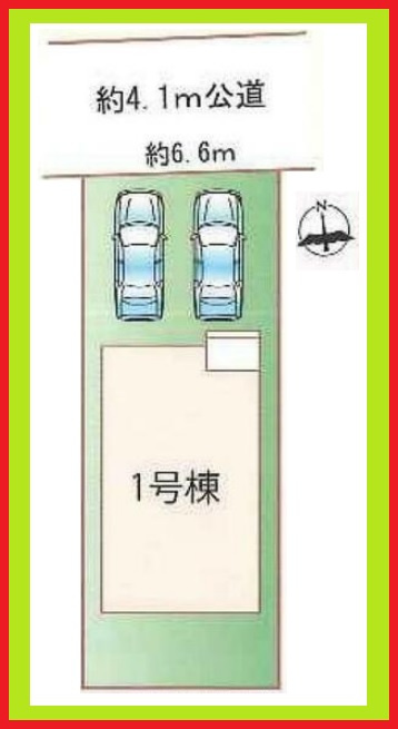北名古屋市熊之庄山の前の新築一戸建の区画図|◇区画図◇