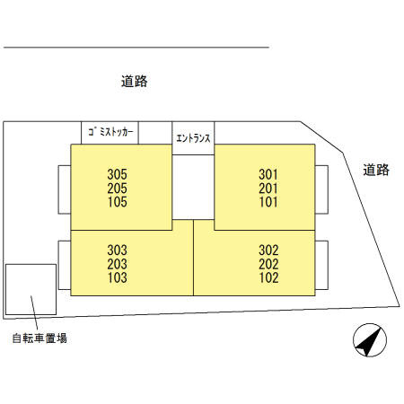 エスペランサの区画図