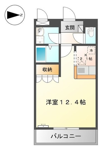 ビバーチェの間取り|間取図