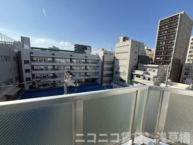 台東区浅草橋２丁目の賃貸マンションの展望|503号室イメージの為、現状を優先致します。