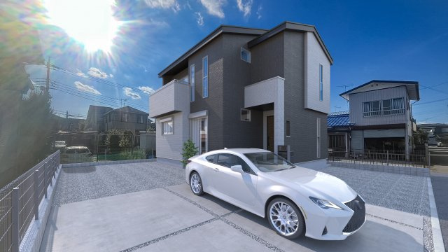 【外観パース】