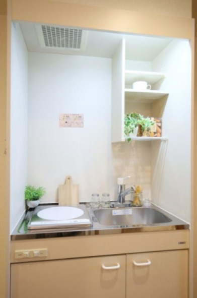 練馬区旭丘２丁目のアパートのキッチン