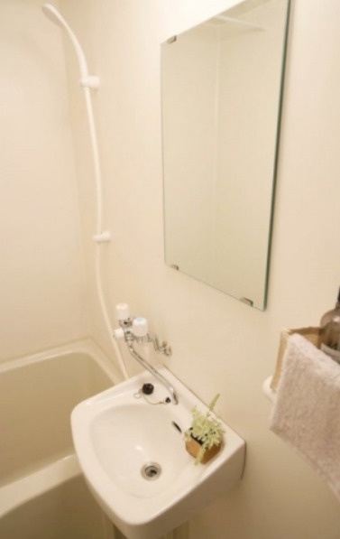 練馬区旭丘２丁目のアパートの洗面所