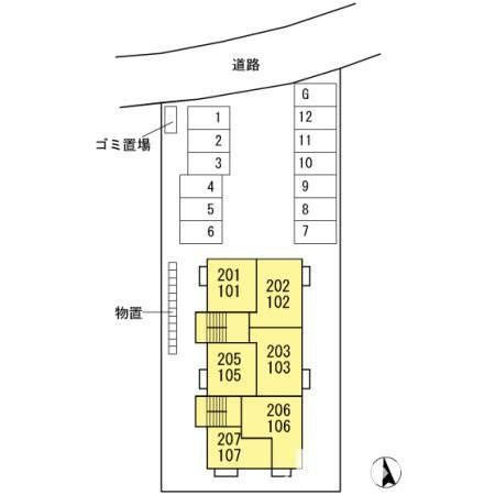 さくらそうの区画図