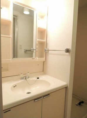 【独立洗面台】 | キークハイムアキタ | 嬉しい独立洗面台付き。