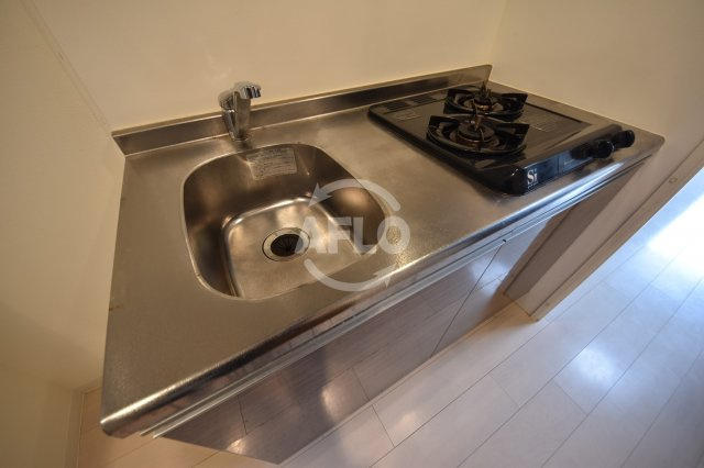 Luxeドーム前Ⅱのキッチン|ラグゼドーム前Ⅱ　2口ガスシステムキッチン