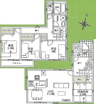 平塚市南金目第18 Ⅰ期　新築一戸建て　全7棟の間取り