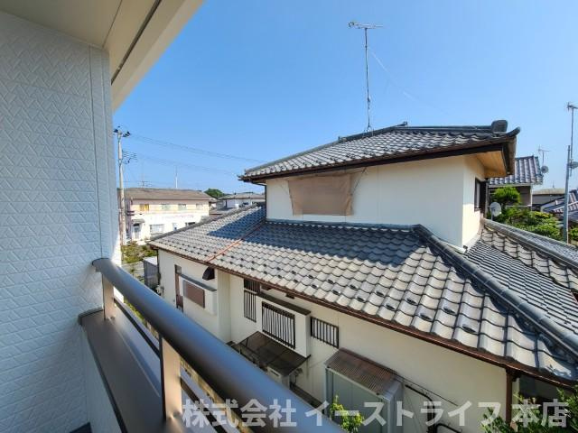 【新築戸建】　いわき市郷ヶ丘2丁目2期　全2棟　長期優良住宅の展望|2号棟バルコニーからの眺望です。ご参照ください
