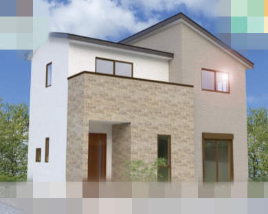 【完成予想図】 | 児玉郡上里町第60期　ワイウッドコート　新築戸建　　全４区画　2号棟 | 2号棟