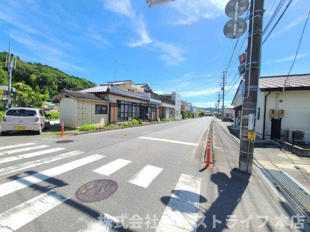 【新築戸建】【土日祝日オープンハウス開催中】　いわき市内郷内町第6　全2棟　ラスト1棟の前面道路含む現地写真|北側公道