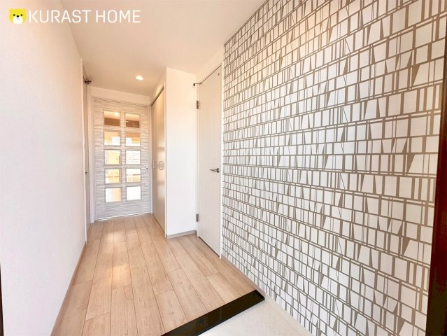 コープ野村京都南　7階の玄関