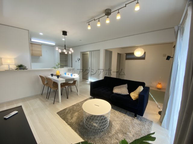 所沢市山口・全3棟　新築未入居一戸建　1号棟の居間・リビング