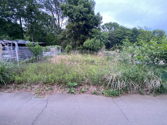 【外観】 | 所沢市北野新町2丁目・全1区画　建築条件なし土地 | 家庭菜園・資材置場に適した、陽当たり・風通し良好な土地です♪