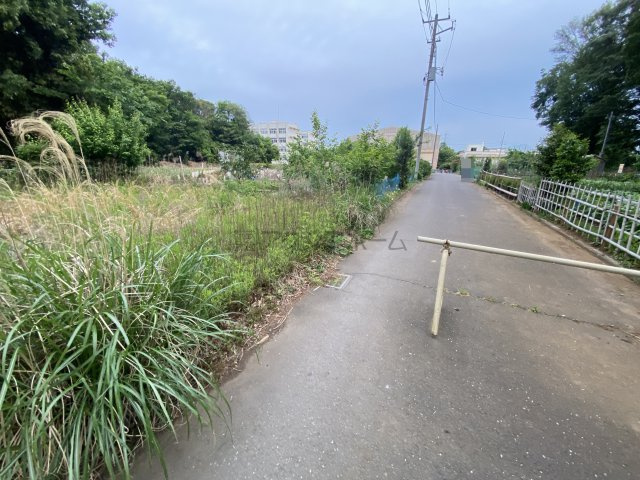【前面道路含む現地写真】 | 所沢市北野新町2丁目・全1区画　建築条件なし土地