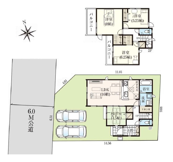 東久留米市柳窪2丁目・全1棟　新築一戸建　～WIC2ヶ所～