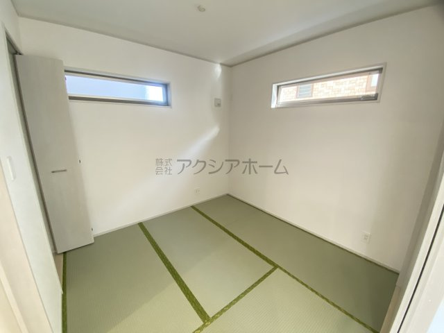 所沢市山口・全3棟　新築未入居一戸建て　2号棟の和室|1F洋室4.5帖