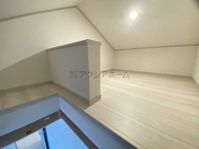 所沢市山口・全3棟　新築未入居一戸建て　2号棟の収納|小屋裏収納