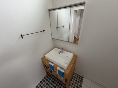 【洗面所】 | さいたま市岩槻区城南４丁目戸建 | コンパクトで使いやすい洗面所