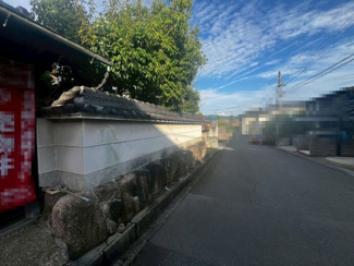 【前面道路含む現地写真】 | 庭代台４丁　売土地 | 【個性あふれる住まいを実現「建築条件なし」】