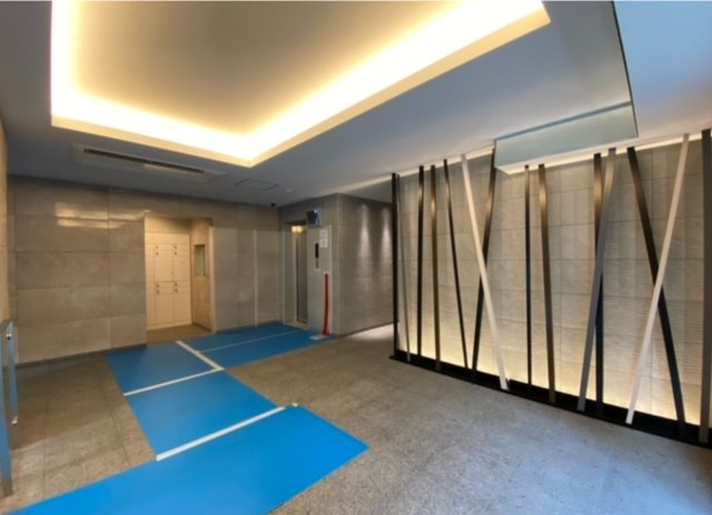 アジュールテラス日本橋浜町のロビー