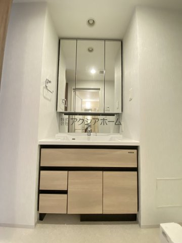 プレシス所沢元町　の独立洗面台|シャンプードレッサー付洗面化粧台