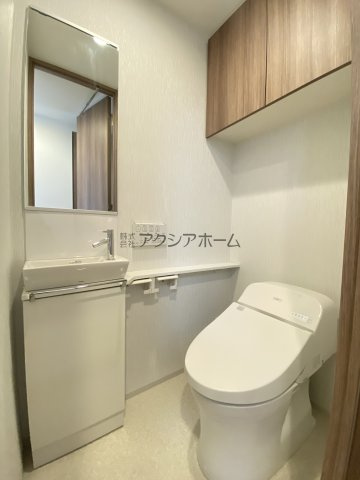 プレシス所沢元町　のトイレ|温水洗浄機能付