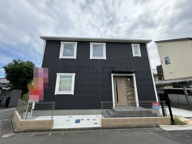 東大和市芋窪5丁目・全3棟　新築未入居一戸建　1号棟の外観|建物完成しました！3LDKのお住まいです♪