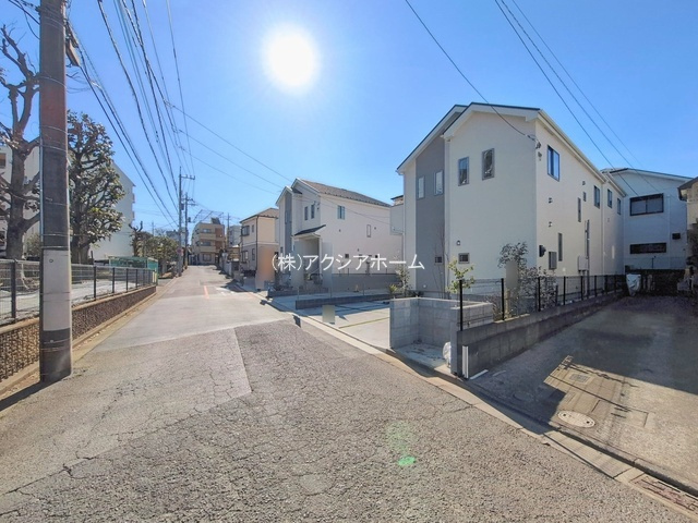 所沢市東所沢3丁目・全4棟　新築一戸建　B号棟の前面道路含む現地写真|現地写真（2026年1月29日撮影）